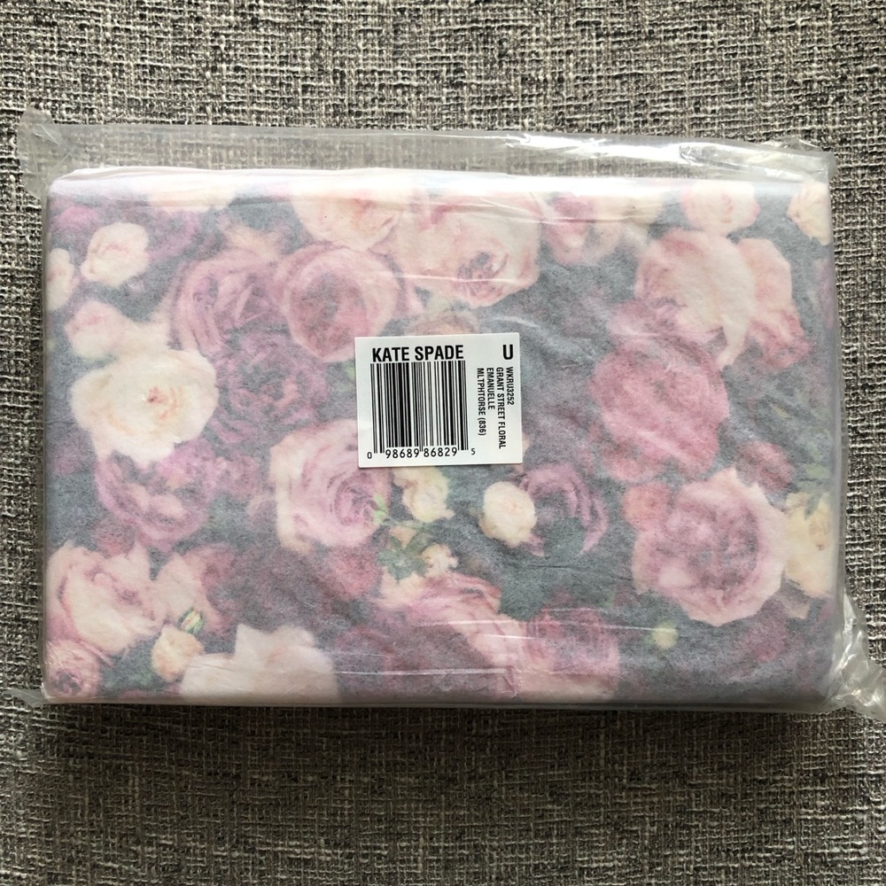 Kate Spade Floral Clutch (NWT)